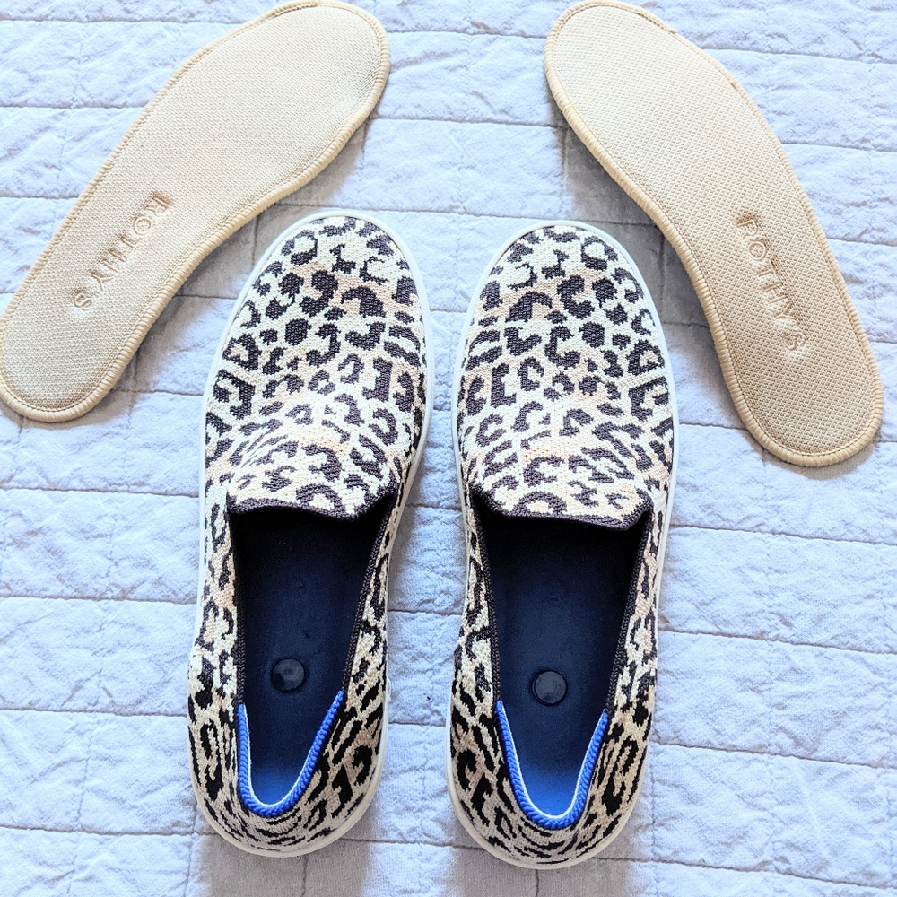 Rothy's Slip on Sneaker - Sahara Cat